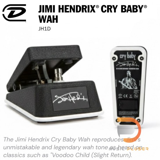 Jim Dunlop JH1D Jimi Hendrix Cry Baby Wah Jim Dunlop JH1D Jimi Hendrix Cry Baby Wah